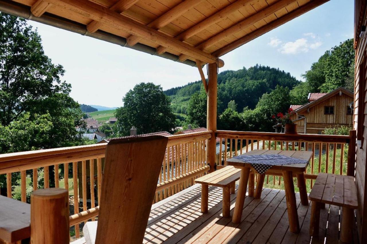 Hütten am Waldrand Altnussberg Exteriör bild