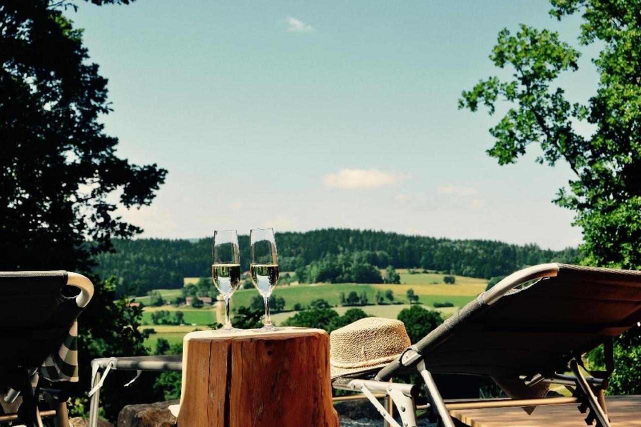 Hütten am Waldrand Altnussberg Exteriör bild