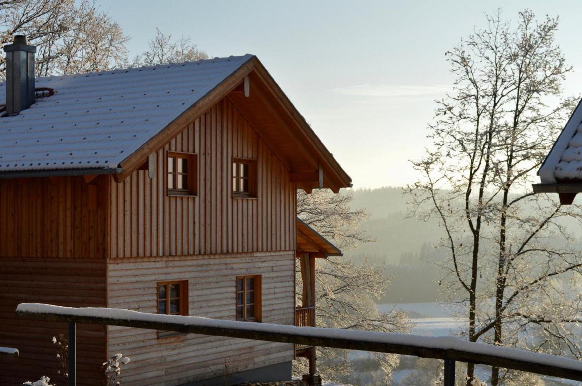 Hütten am Waldrand Altnussberg Exteriör bild